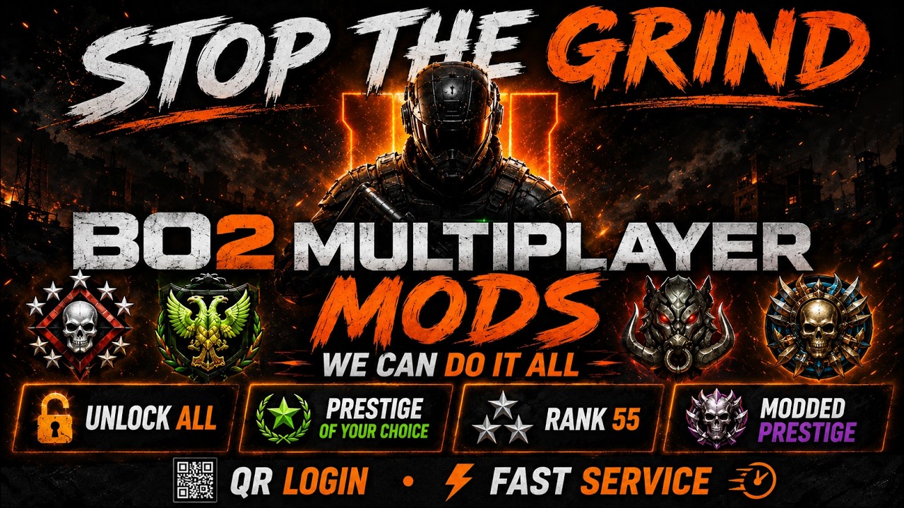 Black Ops 2 Unlock All & Prestige of your Choice for PS4 & PS5