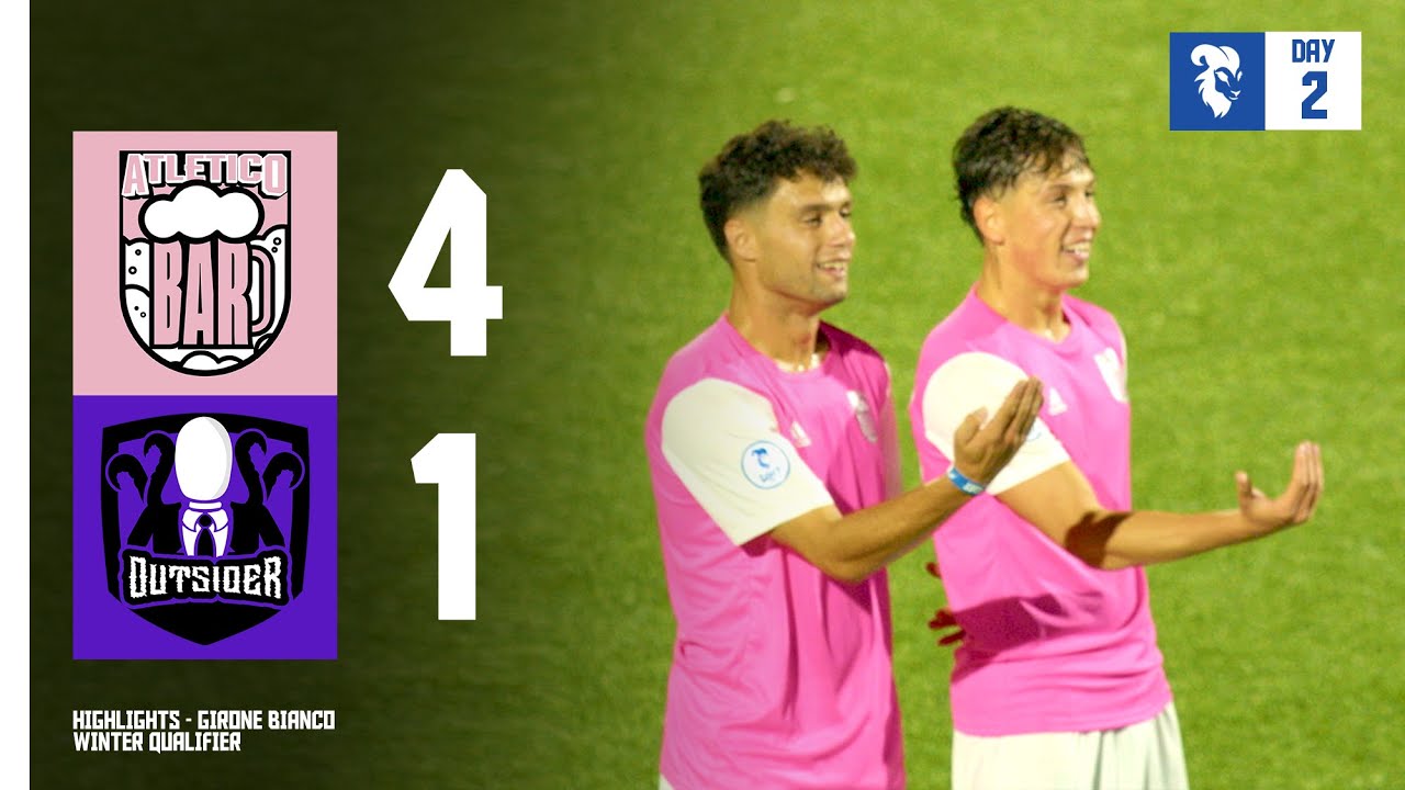SESPO convince contro il team di ANNA CIATI: Atletico al Bar-Outsider | GOA7 League Highlights