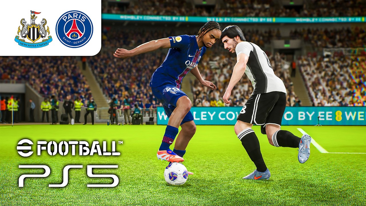 eFootball 2026 | Newcastle United vs Paris Saint Germain - Gameplay | PS5