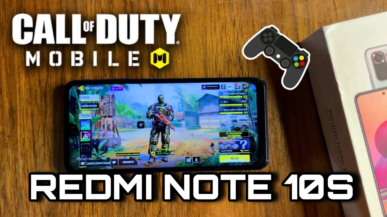 Redmi Note 10S | Prueba de rendimiento COD MOBILE 🎮🕹️