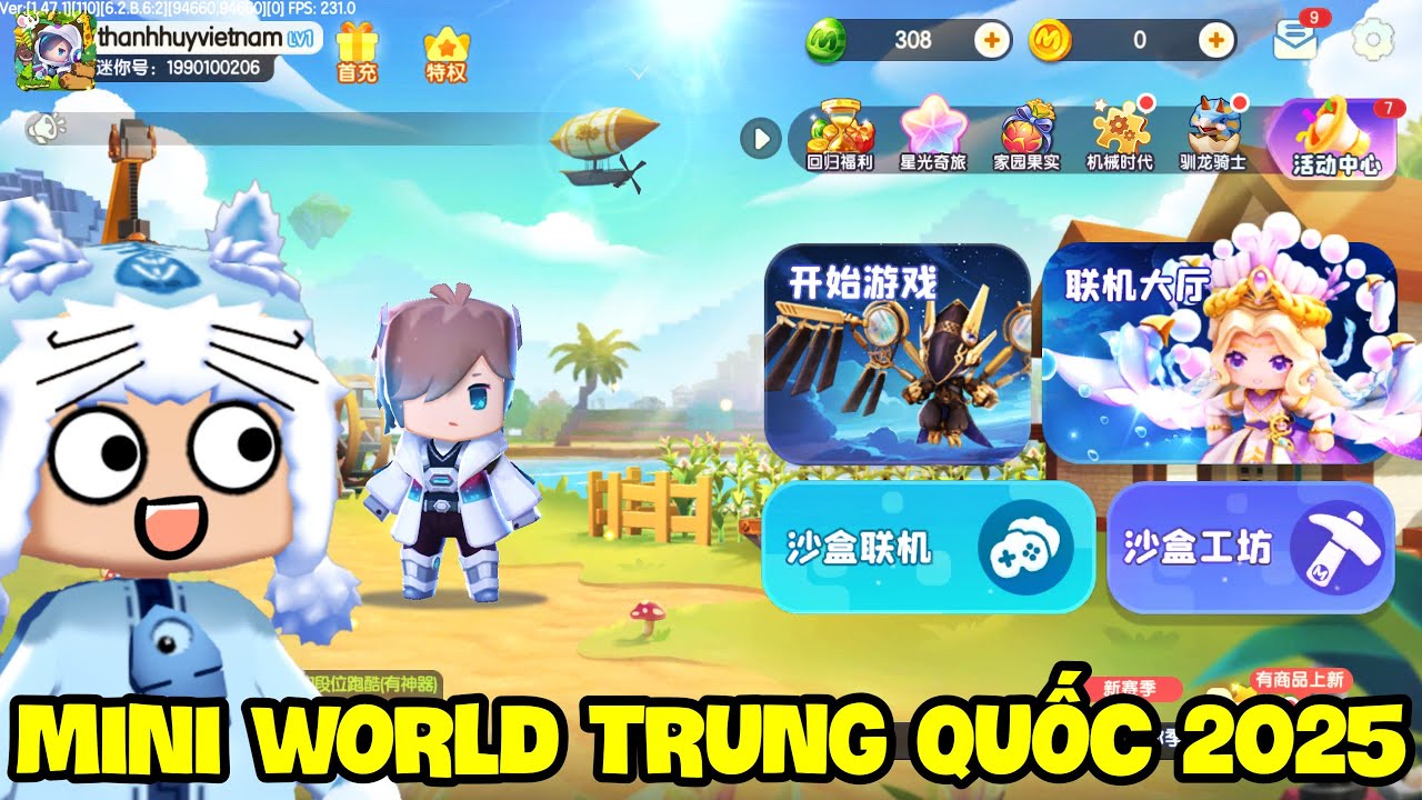 MINI WORLD NHƯNG TẤT CẢ ĐỀU LÀ TIẾNG TRUNG QUỐC | MEOWPEO