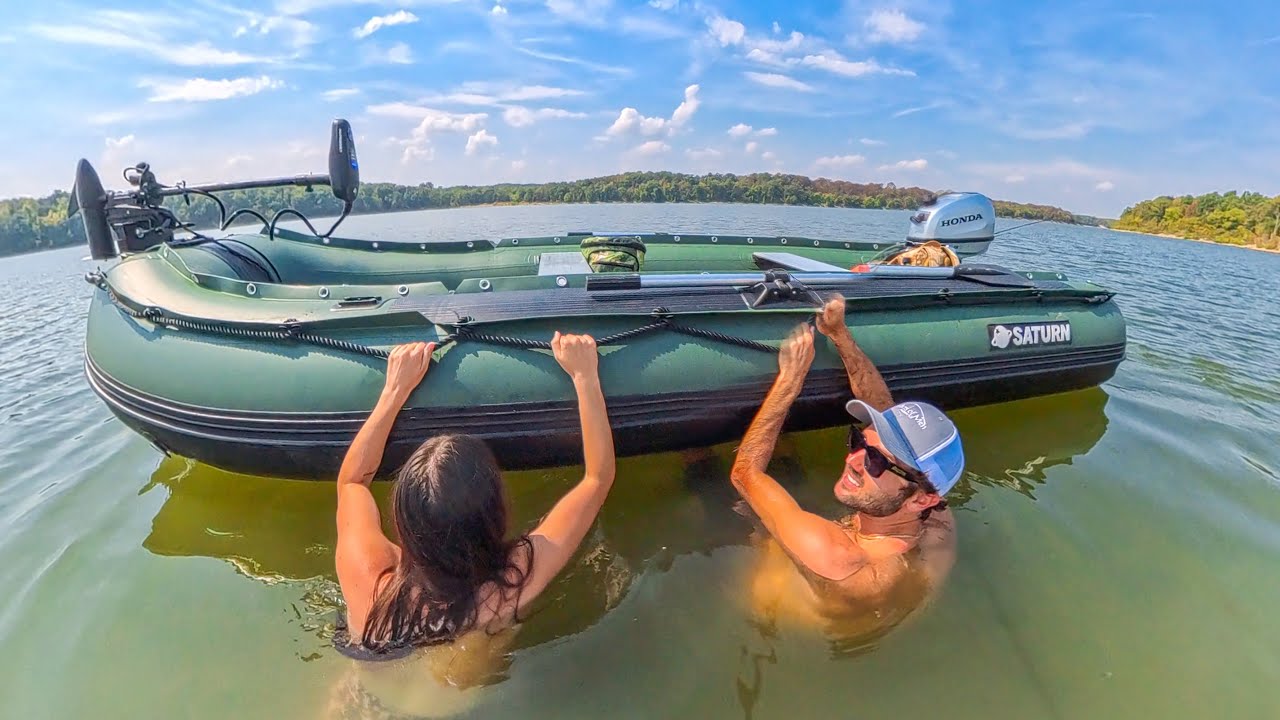 I Tested a MILITARY Grade Inflatable Fishing Boat