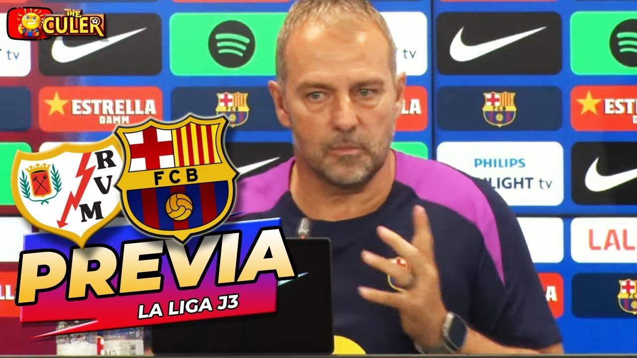 Rueda prensa HANSI FLICK: RAYO VALLECANO v FC BARCELONA