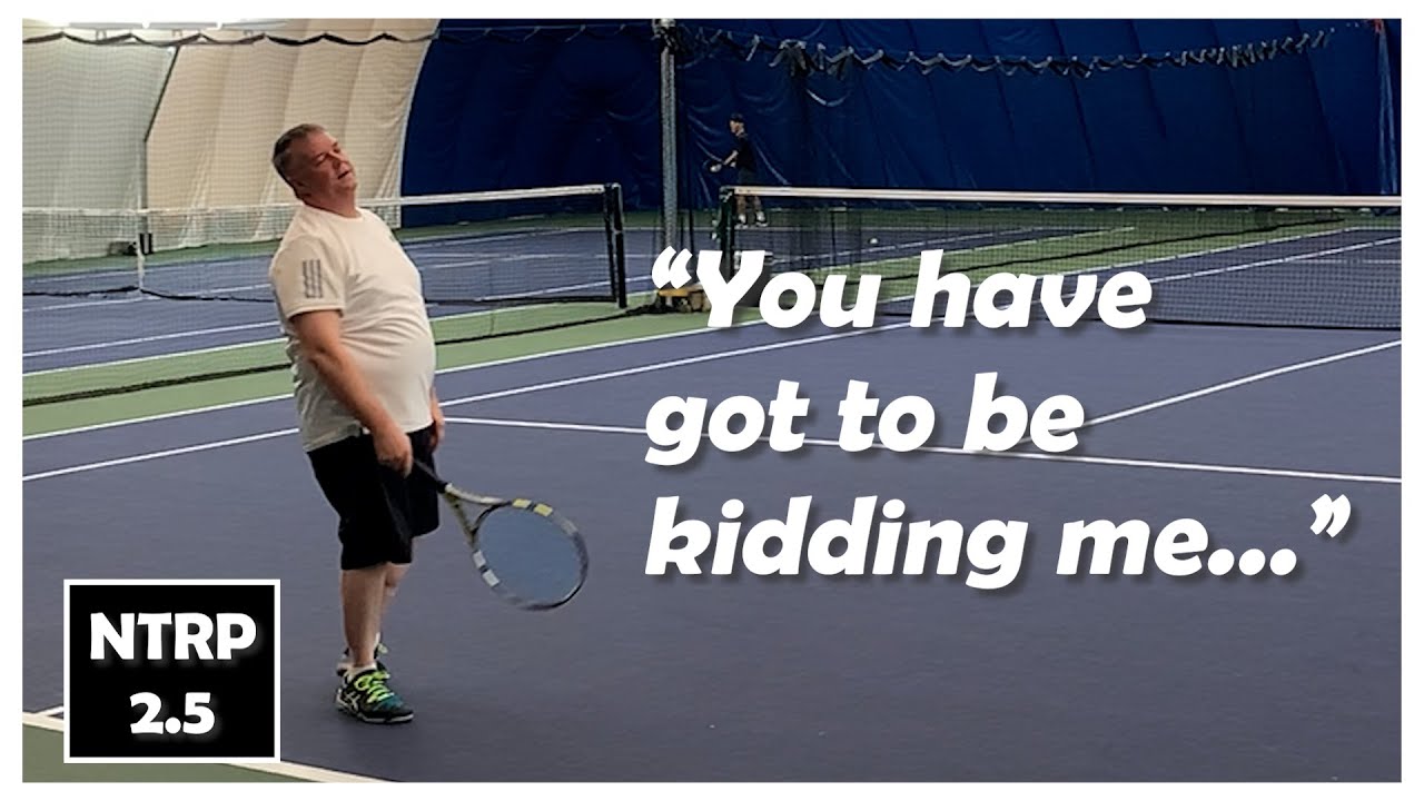 UGLY POINTS | NTRP 3.0 (A.J.) vs NTRP 2.5 (Tom): 2023 Men's Singles Tennis Match #10