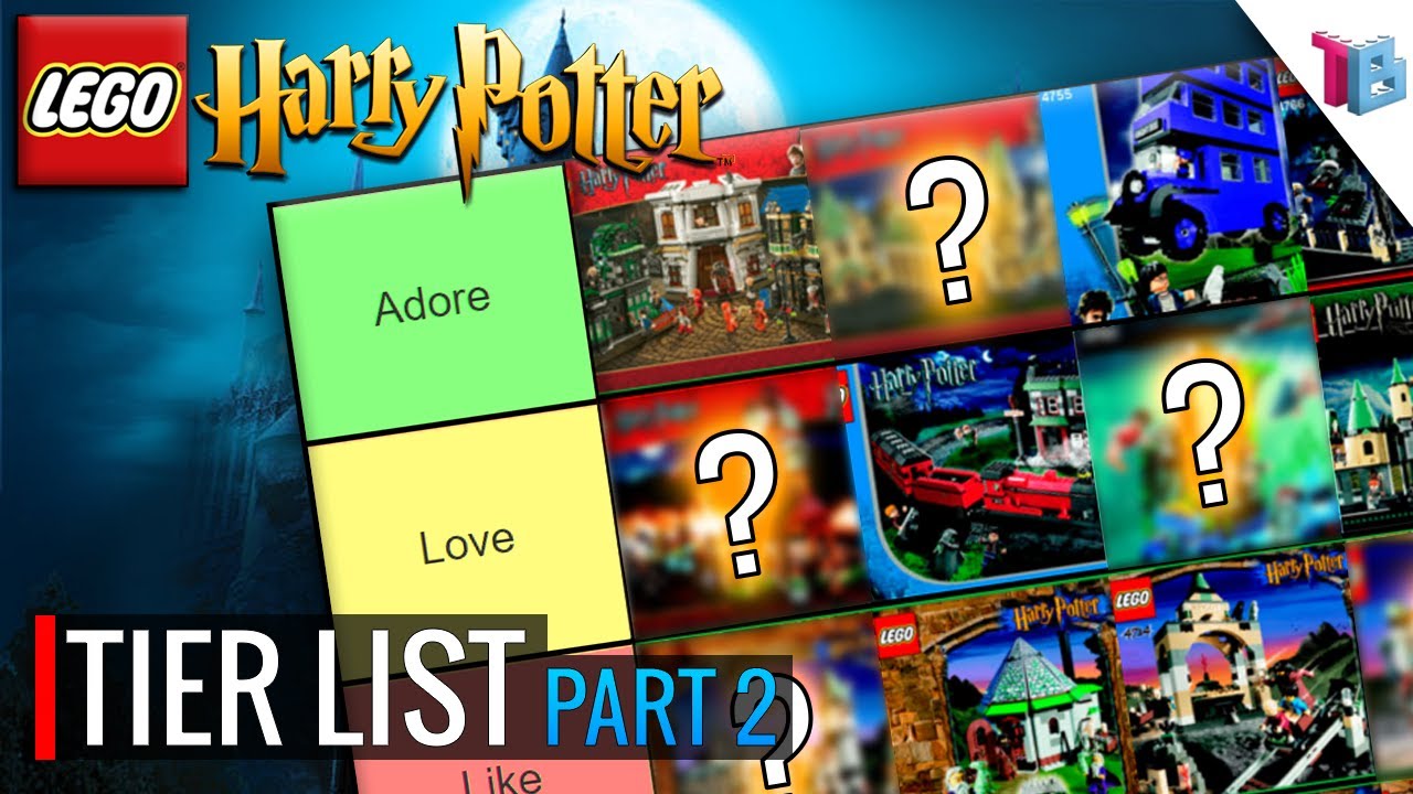 CLASSIC LEGO Harry Potter TIER LIST!