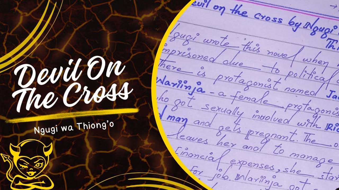 Devil On The Cross by Ngugi wo Thiong'o | Post Colonial Literature
