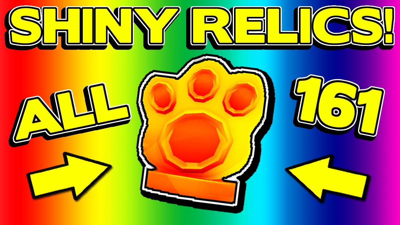 ALL 161 SHINY RELIC LOCATIONS!! || Pet Simulator 99 (PS99) - Roblox