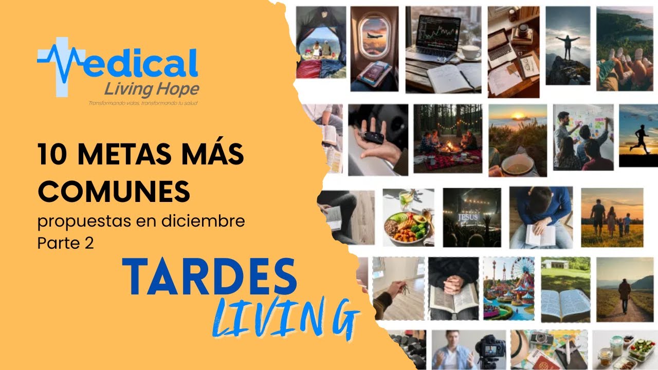10 Metas más comunes propuestas en diciembre Parte 2 | Tardes Living