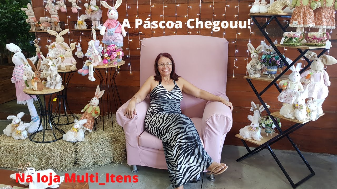 LINDA DE DECORAÇÃO DE PÁSCOA LOJA MULTI ITENS/Achadinhos fofos/A PERUA CHEGOOU!