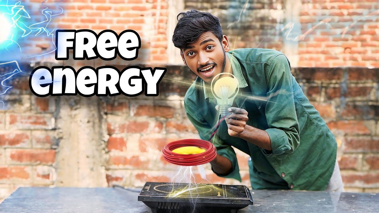 Induction Electromagnet Se 12 volt Bulb Glow 😲 बिना Bettry Free Energy 