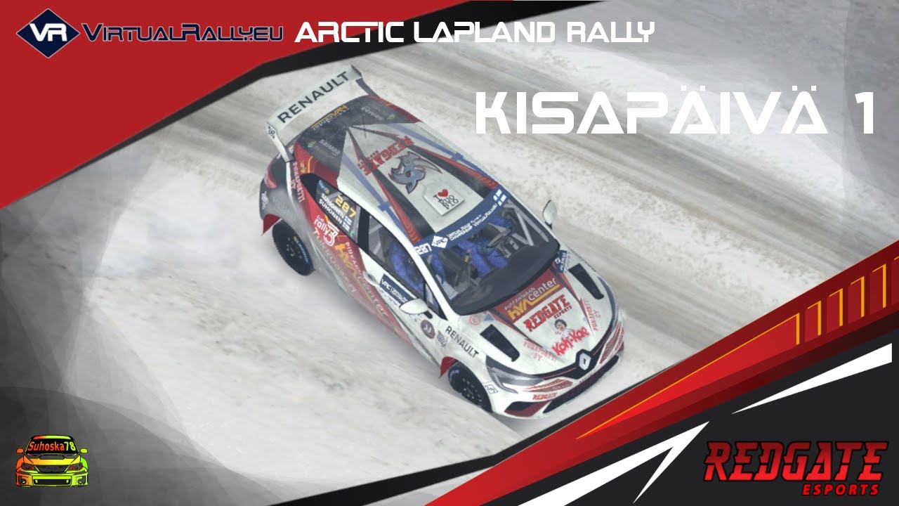 VR- Virtual Rally.eu Artic Lapland Rally
