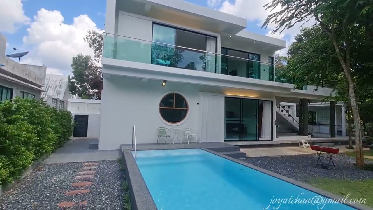 Modern Designed Pool Villa 100 meters to Private Beach in Rayong | Property INDIE