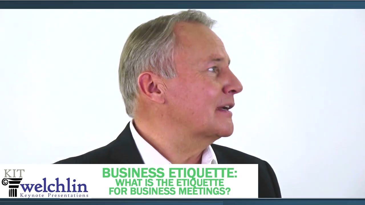 Business Etiquette: What is the Etiquette for Business Meetings