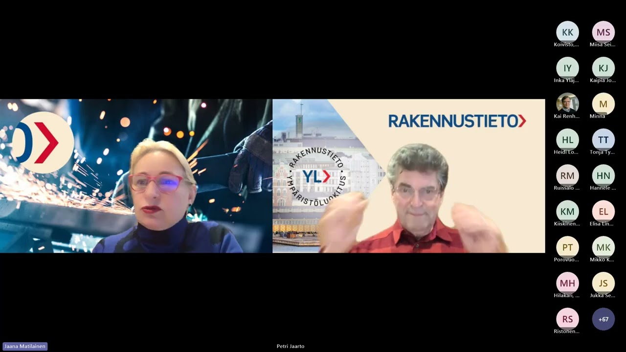Rakennustiedon ympäristöluokituksen uuden YL-työkalun 2.0 julkistustilaisuus 21.1.2026