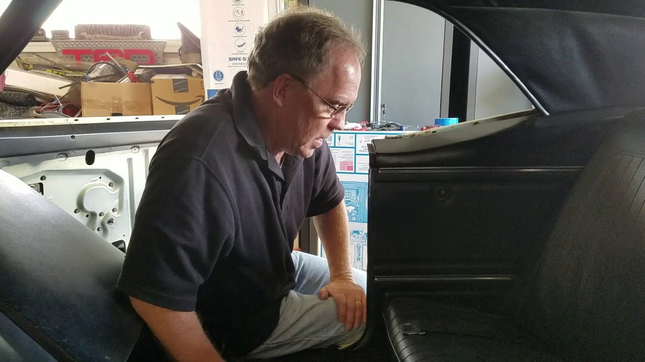 1967 Camaro Rear Seat Removal