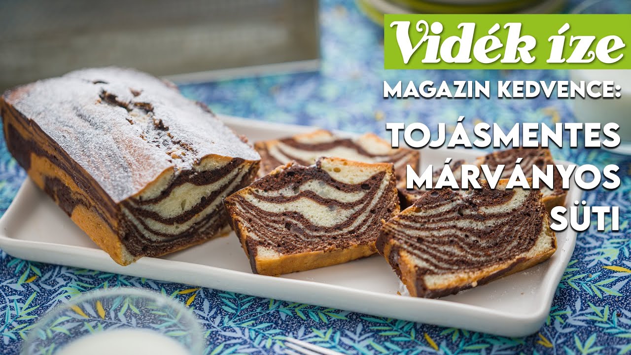 Tojásmentes márványos sütemény | Mindmegette.hu