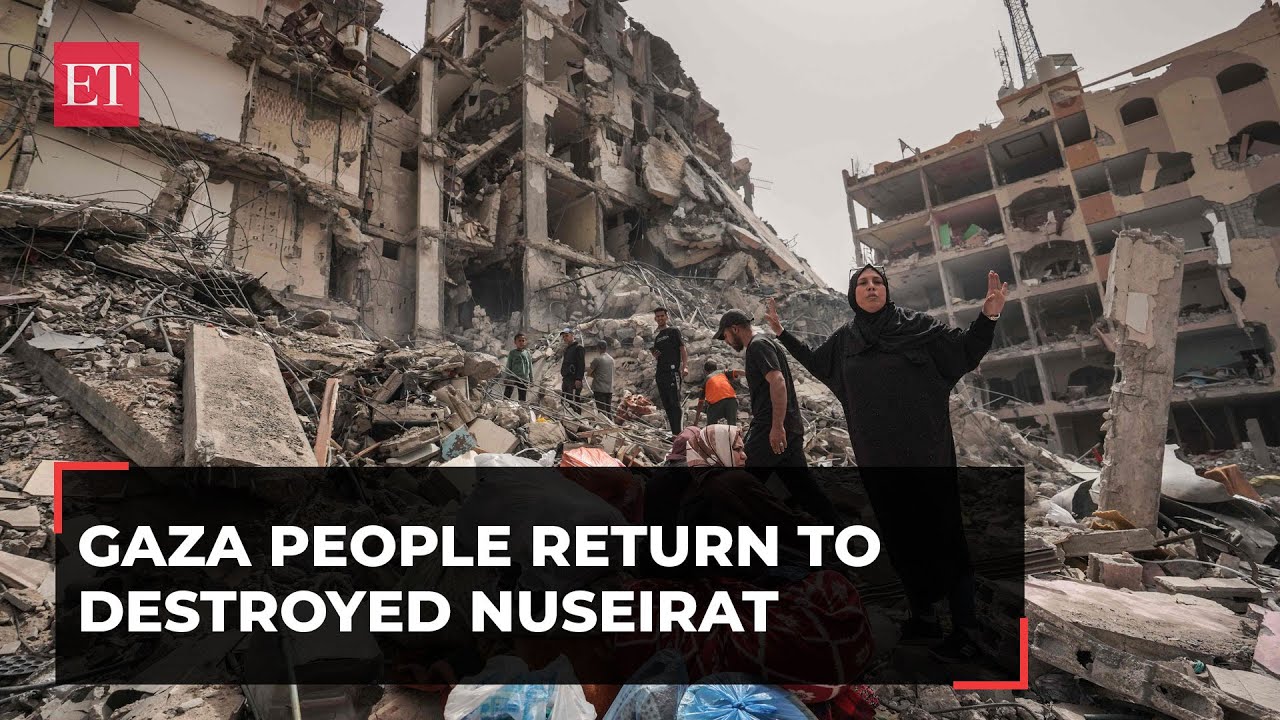 Israel-Hamas War: 'More horrific than Srebrenica', Gazans return to destroyed Nuseirat