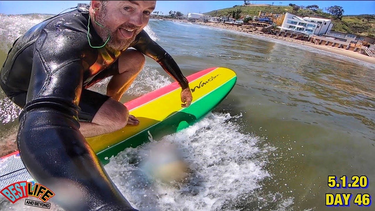 The Sun Returned So We Spent the Day at the Beach! Spencer Surfed & Binky Enjoyed it All..HIWTVI #46