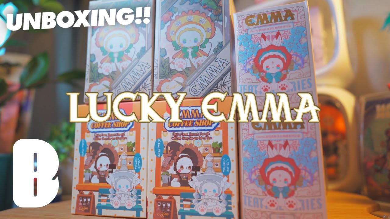【LUCKY EMMA】新しいブラインドトイがやってきた！EMMA エマ 秘密の森シリーズ 開封！BLINDBOX UNBOXING!!