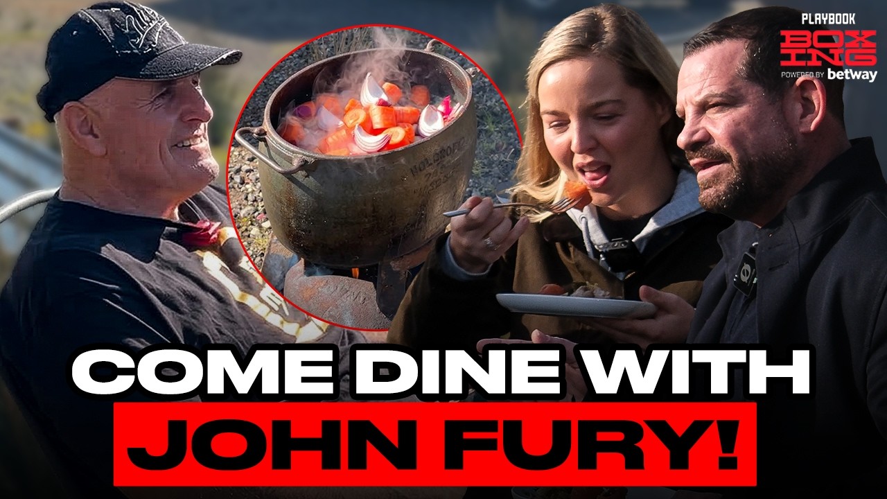 COME DINE WITH... JOHN FURY! Controversial or misunderstood? #boxing