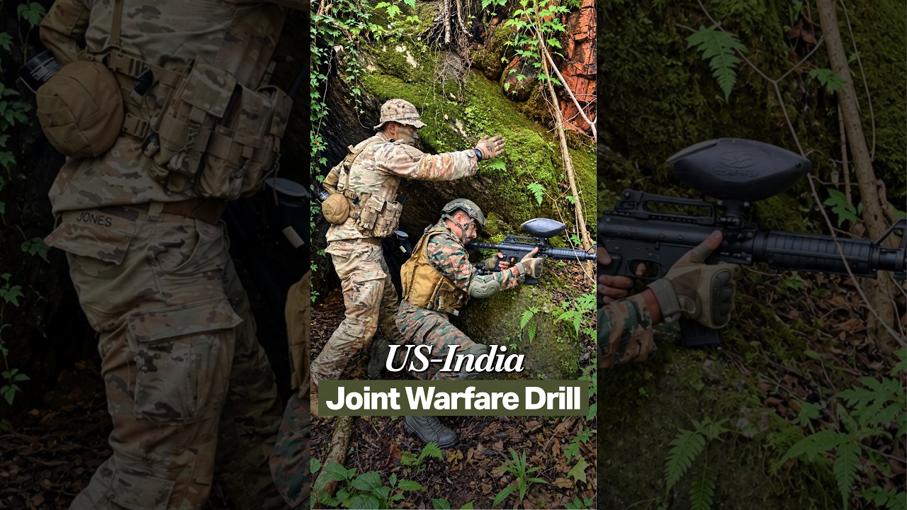 US and Indian Troops Train Together in Jungle Warfare at Auli in Yudh Abhyas 2026