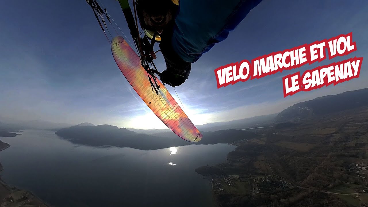 Parapente : Vélo Marche et Vol au Sapenay