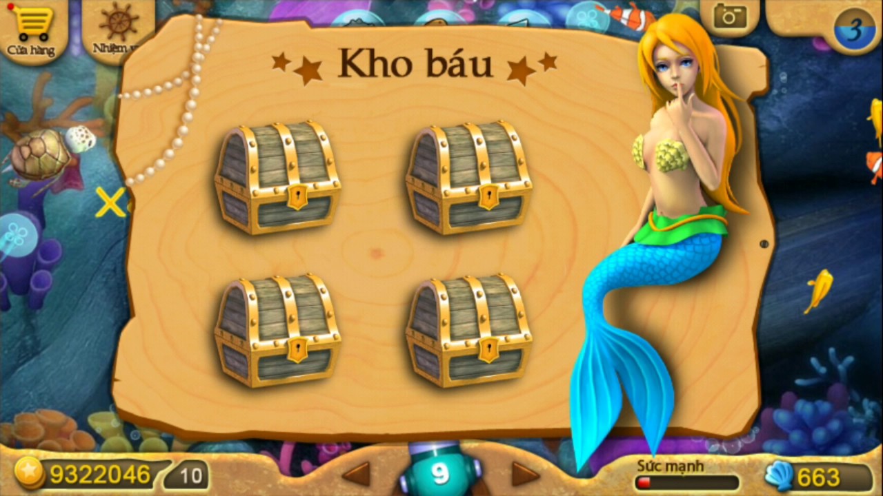 Game Mobile Mod Fishing Diary Tiếng Việt | Mod 9.999.999 V&agrave;ng | 1000 S&ograve; | Bắn Đ&atilde; Tay Kh&ocirc;ng Hết Tiền