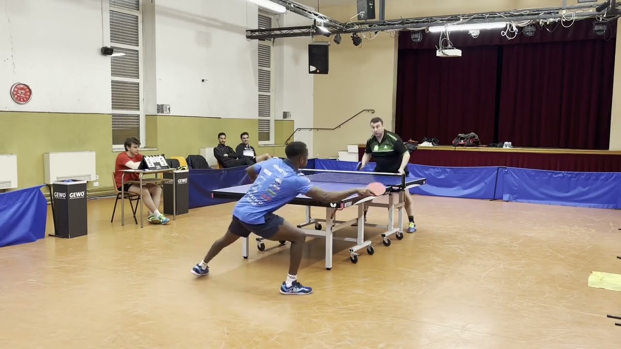 Ashimiyu Ganiyu - Mottola Massimo | TT Maccheroni - Tennistavolo Sassari | Serie B2 Gir. H