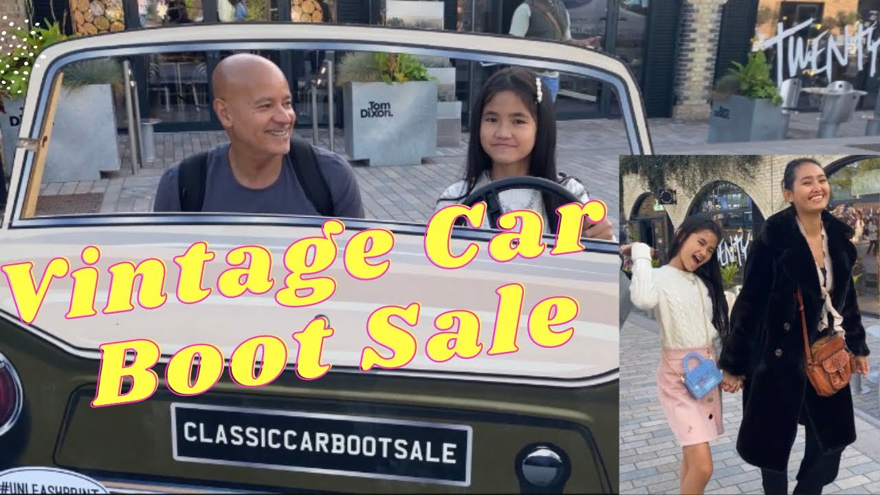 Our first Vintage Classic Car Boot Sale And We loved it!