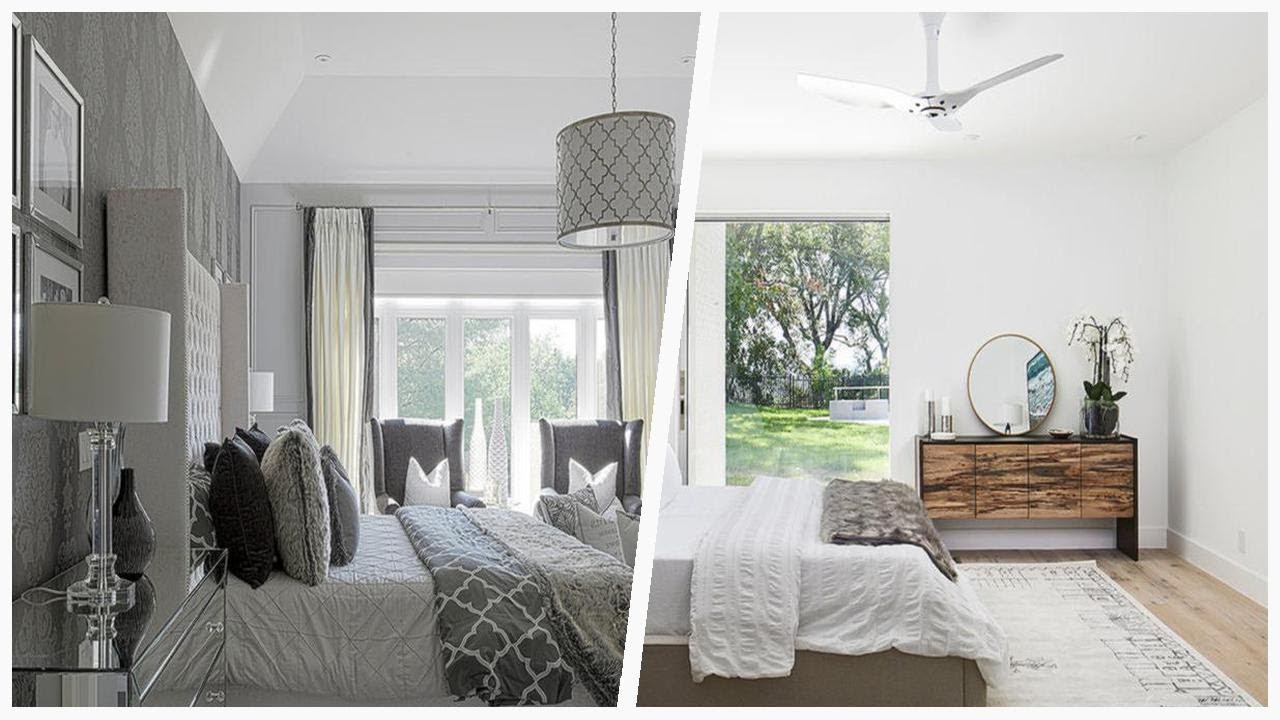 75 Mid-sized Bedroom With A Ribbon Fireplace Design Ideas You'll Love 🔴