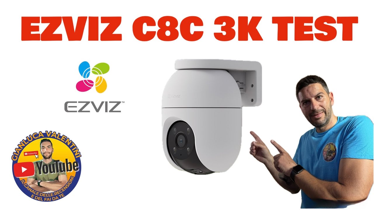 EZVIZ C8C 3K: La Telecamera da Esterno DEFINITIVA? Test Completo!