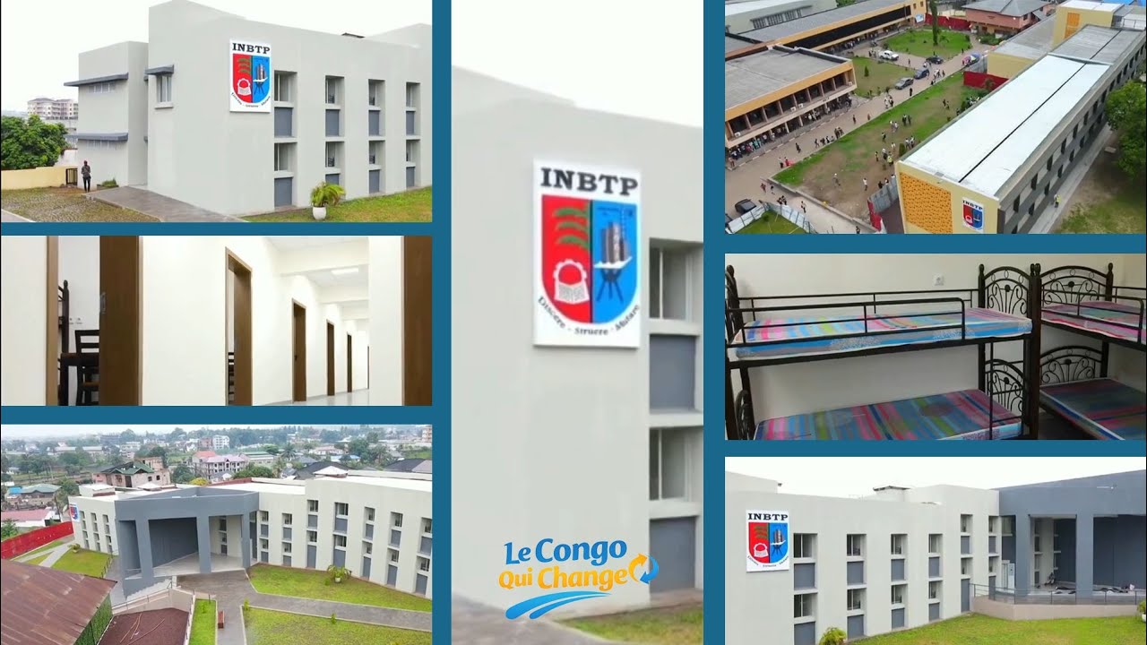 Avant / Après🛑 L’INBTP renaît complètement en RDC 