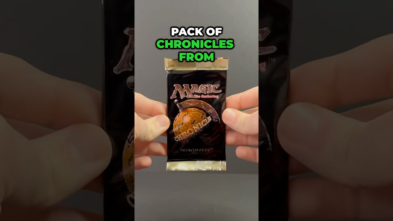 Opening a Chronicles Booster Pack #mtg #magicthegathering