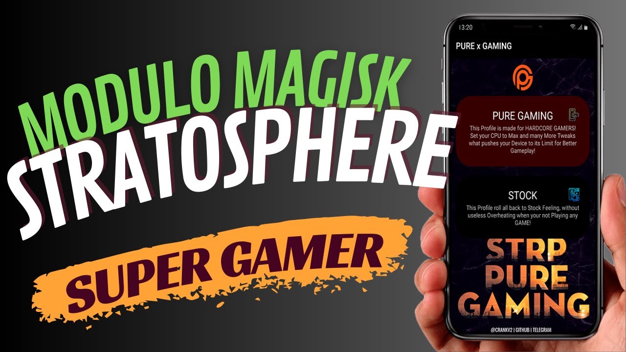 ¿SOS GAMER? Este Módulo Magisk es para vos! ¡Gamer Exigentes!
