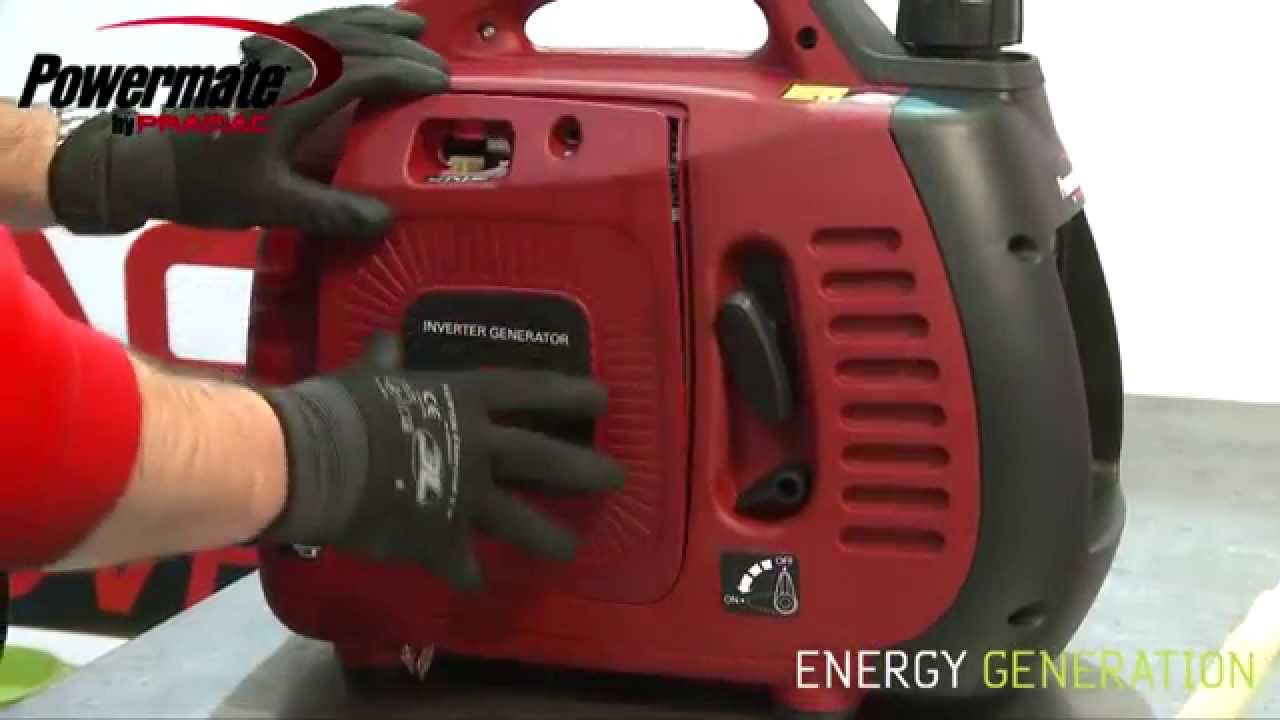 Puesta en marcha del Powermate by Pramac Inverter Pmi 1000