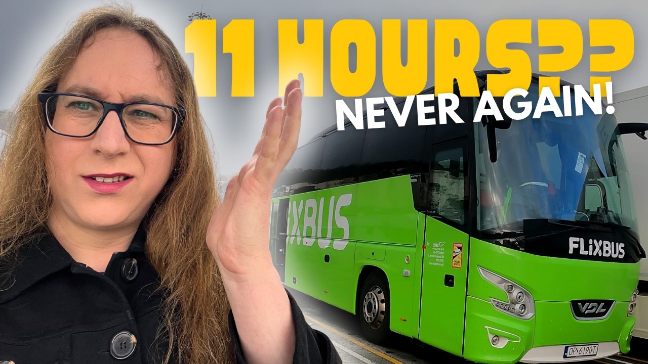 Мои зрители проголосовали за то, чтобы я страдал! | Flixbus Лондон — Амстердам