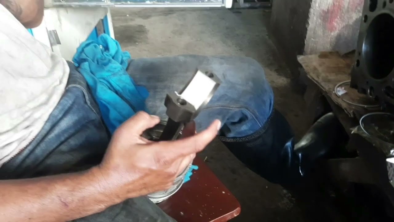 4HF1 PAANO MAG SETTING NANG PISTON RING