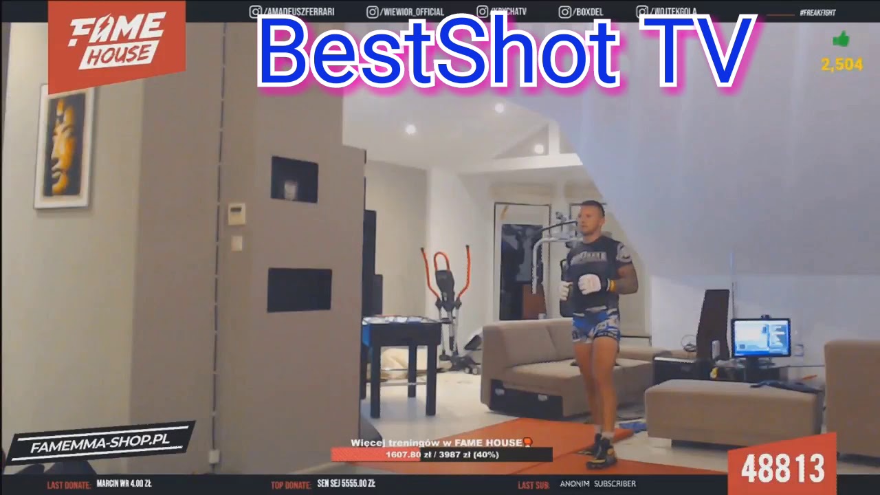 Dlaczego transmisja FameHouse nie działa? Amadeusz wyłącza streama | BestShot TV