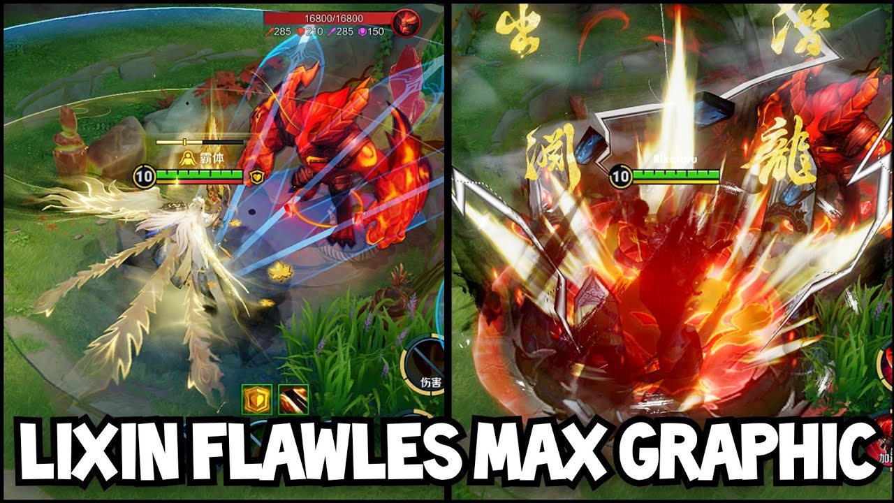 TERNYATA SEBAGUS INI REVIEW SKIN LIXIN FLAWLESS GRAPHIC MAKSIMAL HONOR OF KINGS