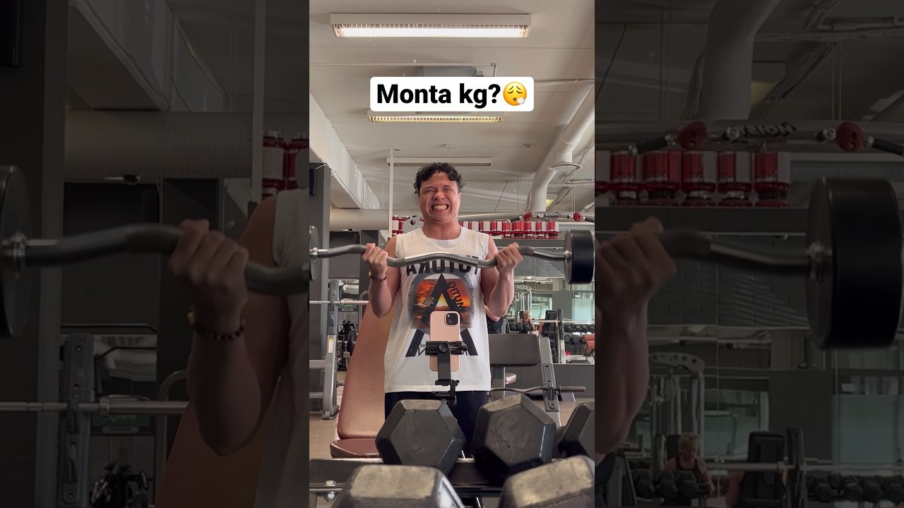 Hauis takoomassa😮&zwj;💨 #urheilu #gym #hauis #bicepsworkout