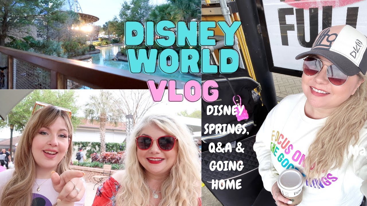 WALT DISNEY WORLD 2024 ✨ Disney Springs Q&A and traveling home