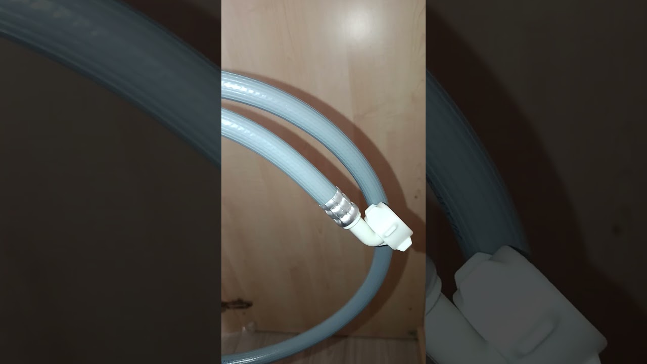 Attacco collegamento lavatrice carico acqua allacciamento fai da te