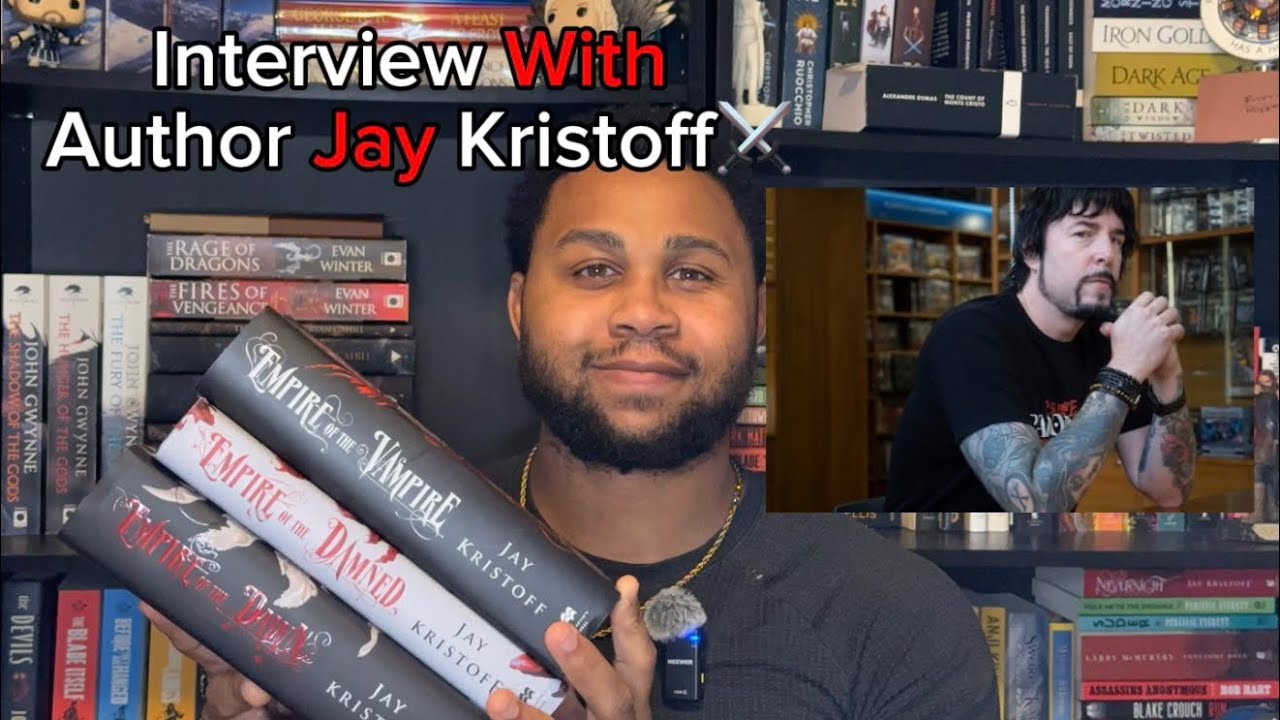 Interview w/ Fantasy Author Jay Kristoff ⚔️