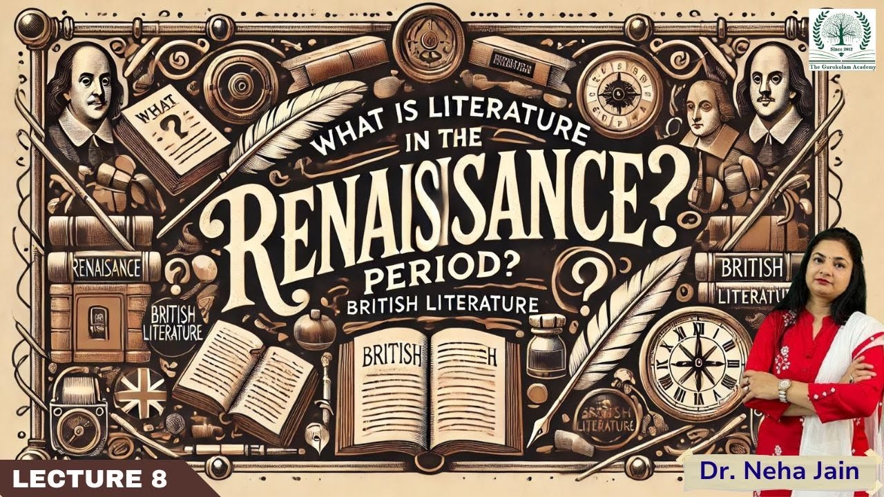 What is literature in Renaissance period? | #renaissanceperiod #literature #ugcnet #britishhistory