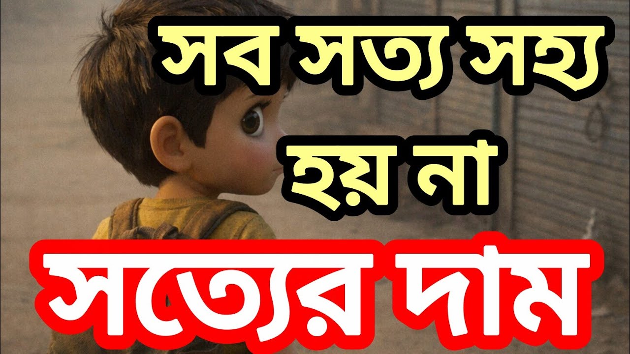 পর্ব ১১: সত্যের মূল্য/যে সত্য দেখেছে, তার পথ আর একা/Bangla Story/lovely cartoon tv/