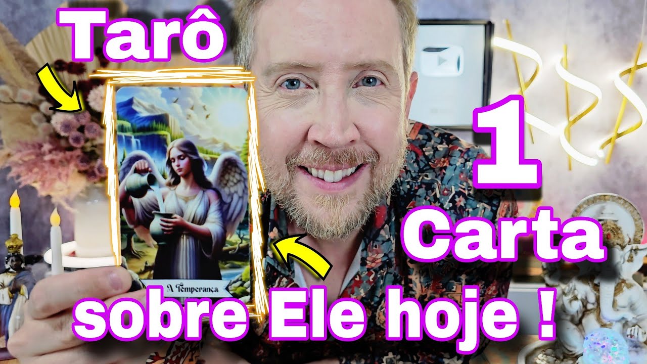 1 CARTA SOBRE ELE HOJE ! QUAL A ENERGIA DELE HOJE EM RELAÇÃO A VOCÊ?rei do oráculo hoje,bubatarohoje