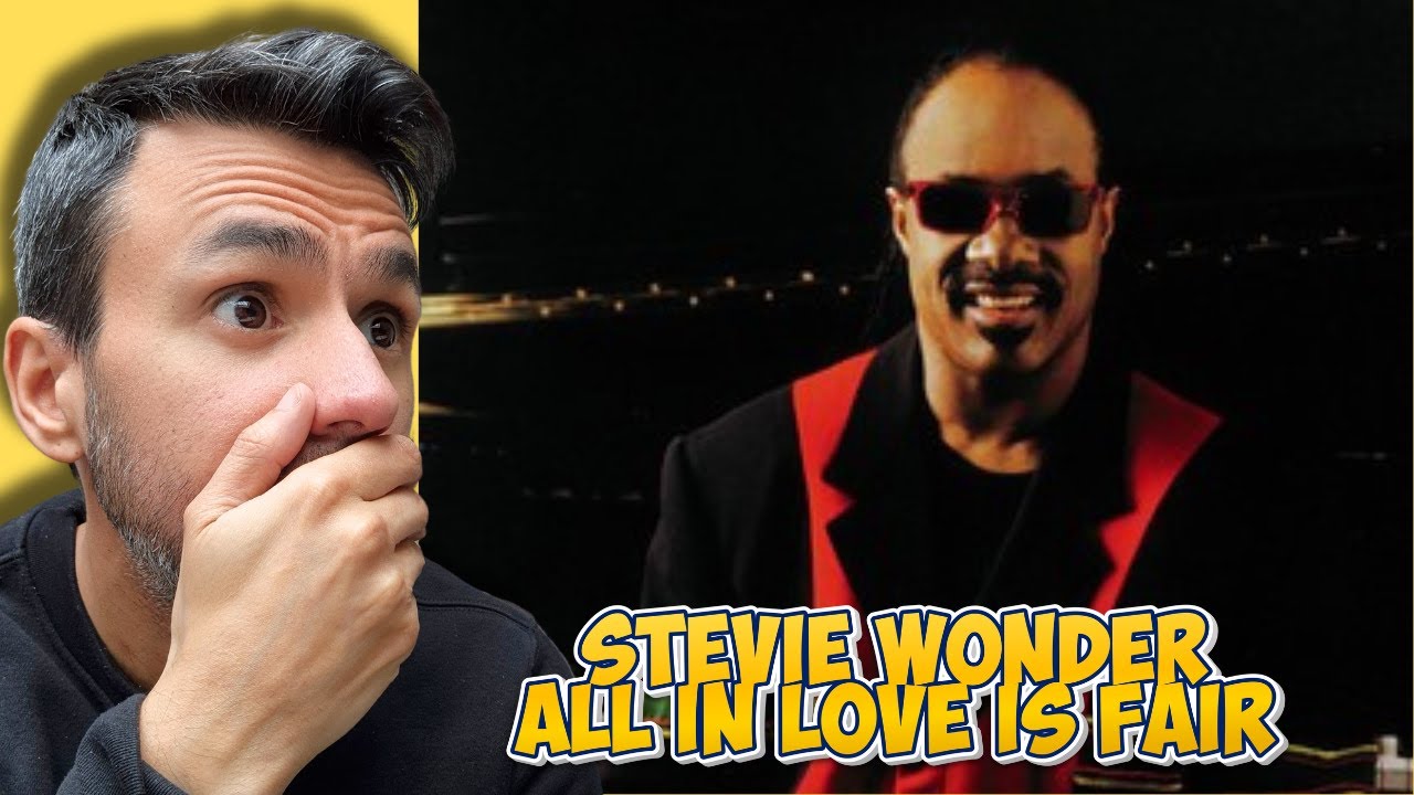Stevie Wonder - All In Love Is Fair (REACTION) First Time Listen