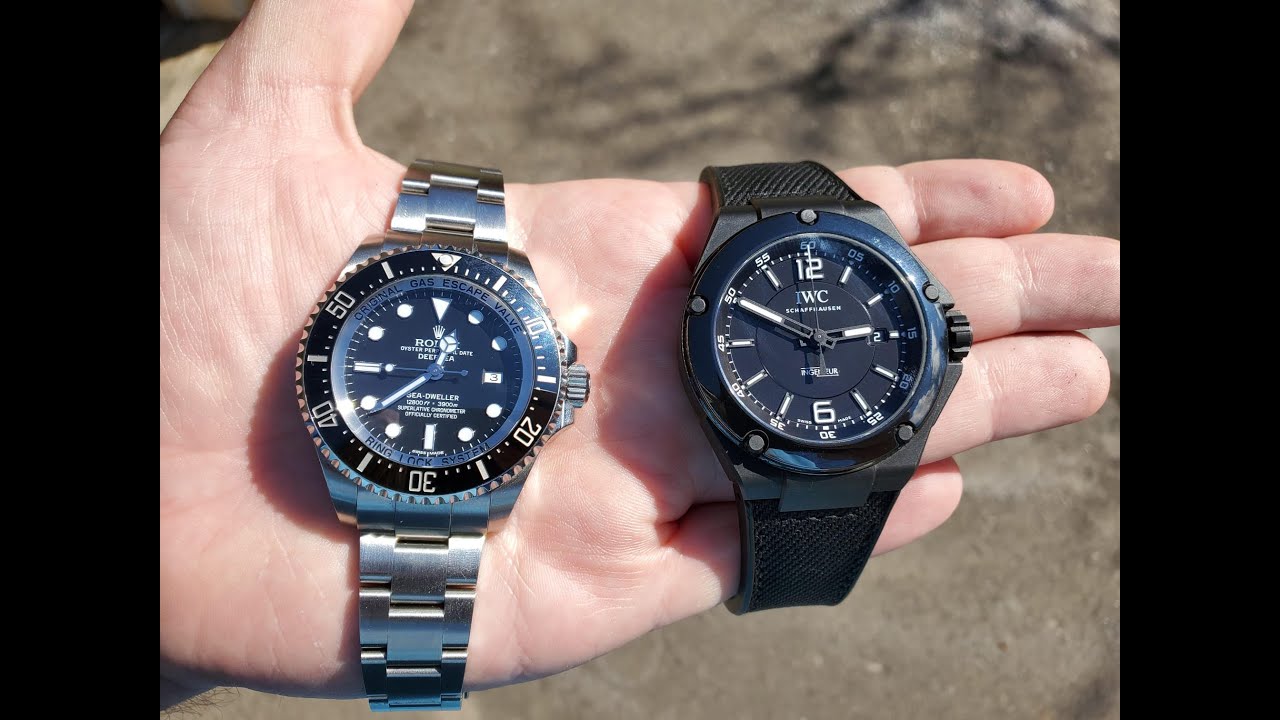 PAID WATCH REVIEWS - Perfect 2 piece collection IWC and ROLEX - 22QB27
