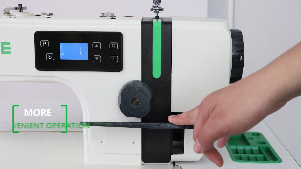 ZOJE A6000-R low vibration direct drive #lockstitch sewing machine is officially launched!