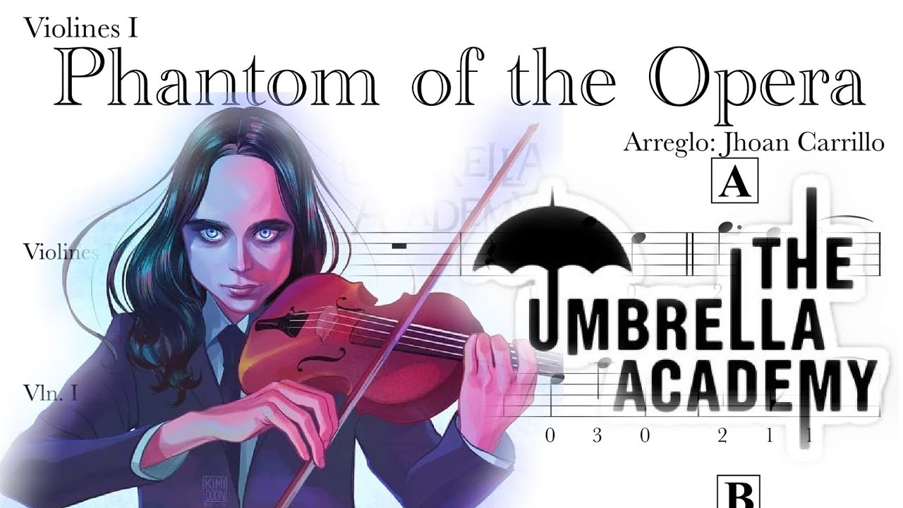 #Violinsheet The Phantom of the Opera - partitura violino